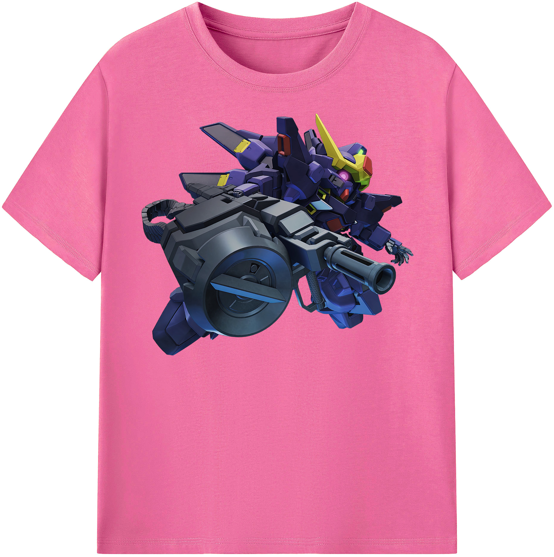 （画像用） 機動戦士ガンダム Mobile Suit Gundam レディースカジュアルプリントTシャツ（綿100％）